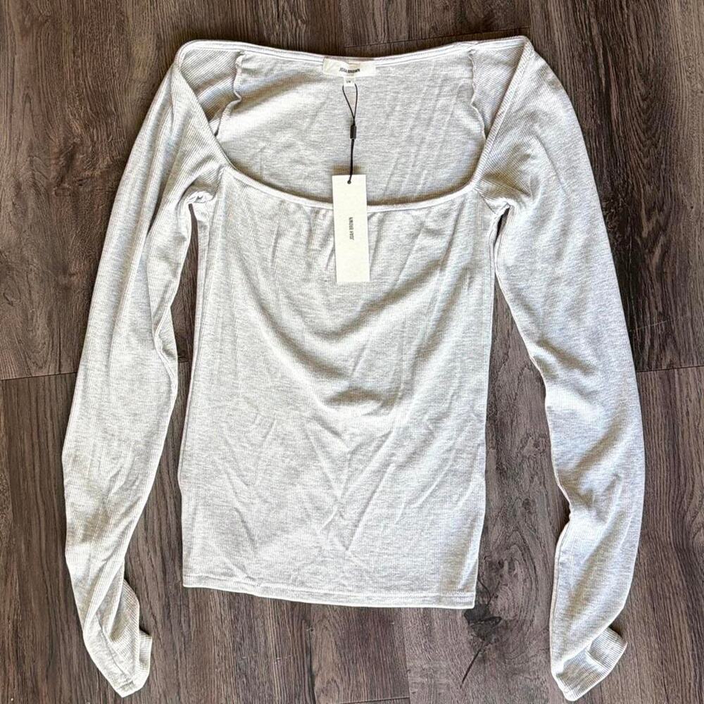 Joah brown pearl gray long